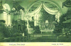 Intérieur de l'église sainte Ursule. Source : J-Y. Hergat.